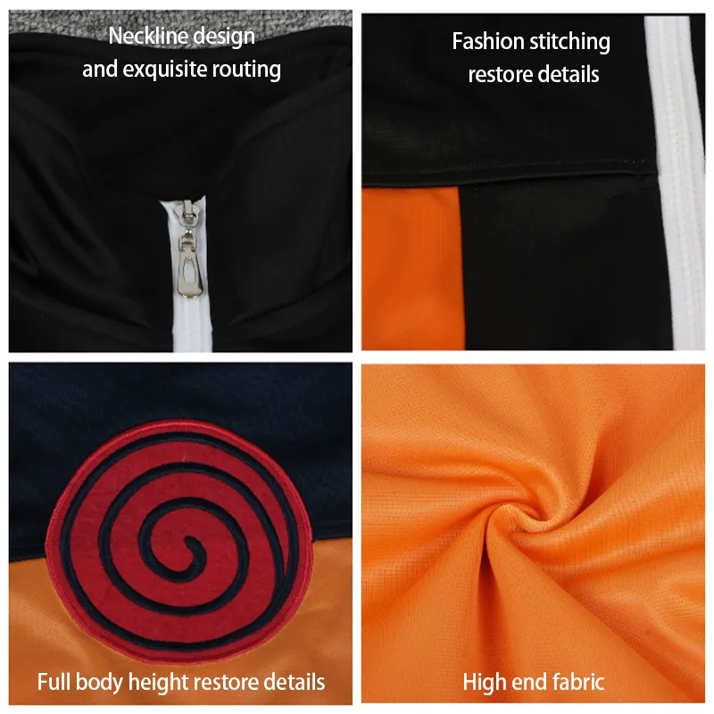 Unissex Anime Naruto Hokage Uzumaki Boruto Cosplay Traje Casaco Calças  Tiara Uniforme Conjunto Completo (Tamanho Asiático)