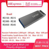 【CW】 USB 3.0 Lexar M37 USB Flash Drive 32GB 64GB Read Speed Up To 100mb/s 128GB Metal Memory Stick Mini U Disk Pendrive