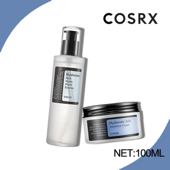 COSRX Hyaluronic Acid Hydra Power Essence and Intensive Cream Daily ...