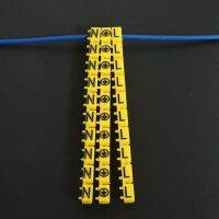 M0 M1 M2 M3 L N PE Wire Card Cable Marker Tag Label Network For Cat5e Cat6 Type Multicolor Tidy Stuck Cord Sleeve 2 10mm