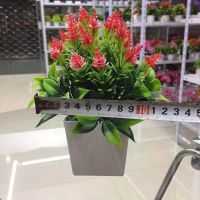 Bonsai Fake Plants Artificial Flowers For Decoration Fake Flowers In Hotel Garden Flower Pot Home DecorTH