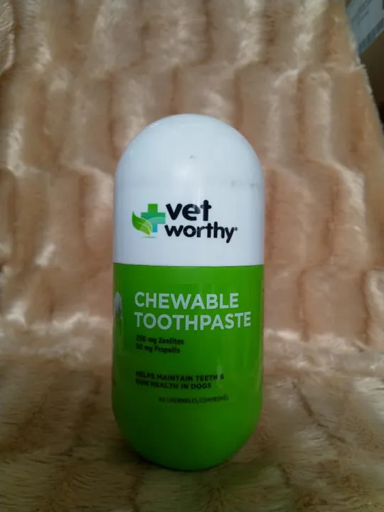 Vet Worthy Chewable Toothpaste for Dogs 60 Tablets Lazada PH