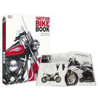 DK English original encyclopedia the motorcycle visual history DK childrens motorcycle English Encyclopedia of popular science knowledge English original imported childrens books