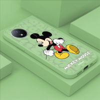 พร้อมเคสโทรศัพท์สำหรับ Vivo Y02A เคสโทรศัพท์แฟชั่น Y02T ปลอกซิลิโคนของเหลวทรงสี่เหลี่ยมดั้งเดิมสำหรับเด็กผู้หญิงเด็กผู้ชายคลุมทั้งหมดเคสป้องกันทนแรงกระแทกกล้อง