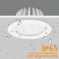 [DBF]IP65 Waterproof LED Spot Light 5W 7W 9W 12W 15W RoundSquare Ceiling Recessed Spot Bathroom Spot Light 3000K4000K6000K