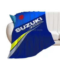 Popular Suzuki Car Throw Blanket Fuzzy Warm Throws for Winter Bedding 3D Printing Soft Micro Fleece Blanket