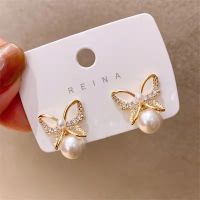 Fashion earrings ต่างหูเงินแท้925 เวอร์ชั่นเกาหลีแฟชั่น Style รูปแบบใหม่