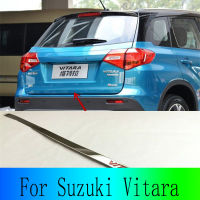 For Suzuki Vitara Car Trunk Cover Edge Protection Door Hood Chrome Trim Exterior Parts High-quality Stainless Steel Accessories