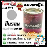 สีน้ำมัน ทาเหล็ก ทาไม้ [[สีบรอน no.80]] ⭐Advance⭐รั้วเหล็ก ไม้ ประตูวงกบ