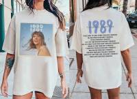 ? อัลบั้ม 1989 Taylors Version เสื้อยืดวินเทจ