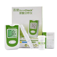 BeneCheck Uric Acid Automatic Meter 10Pcs Test Strips และ Lancets Needles สำหรับการวัดกรดยูริคของ Gout Monitor รวมอยู่ด้วย