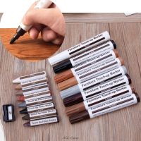 17Pcs Furniture Touch Up Kit Markers &amp; Filler Sticks Wood Scratches Restore Kit scratch patch paint pen wood composite repair Flooring Accessories  Ad