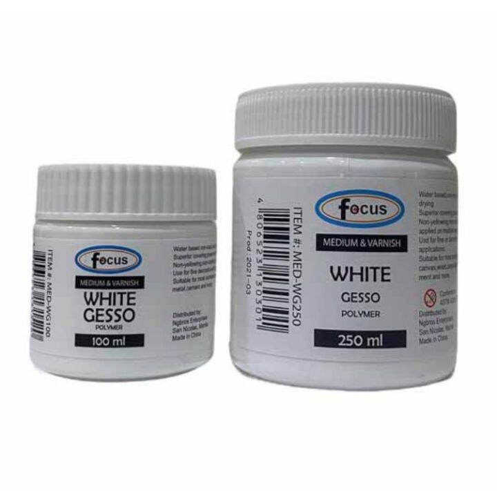 focus white gesso