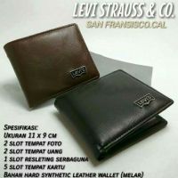 {Men S Purse} PRIA กระเป๋าสตางค์ Levis สำหรับผู้ชายหนังแบรนด์