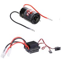 Brushed Motor RC Crawler Motor 21T with 320A ESC Electric Speed Controller 5V/2A BEC for 1/10 RC Racing Cars