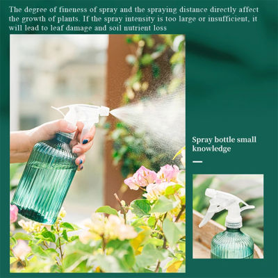 Quicklink หม้อปลูกดอกไม้รดน้ำขนาด500มล. ฝักบัวรดน้ำในครัวเรือนพลาสติกขวดฉีดความจุสูงสำหรับคอนเนคเตอร์สามทางทำสวน
