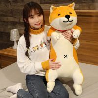 【LZ】✟  60-120cm bonito shiba inu cão   gato brinquedos de pelúcia enchidos animais longos sono namorado travesseiro boneca almofada de escritório crianças meninas presente