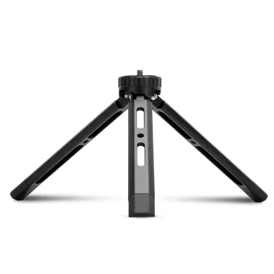 Mini Metal Tripod Aluminum Alloy Desktop Stand Tripod with 14 inch Screw for DSLR ILDC Camera Camcorder Projector