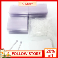 N73VHRHM 60 Pcs 60ชิ้นค่ะ ที่ใส่ฉลาก พลาสติกทำจากพลาสติก 8055มม. ป้ายป้ายกำกับ เครื่องหมายราคา ว่างเปล่าไม่มี ป้ายชั้นวาง ตะกร้าใส่ของ