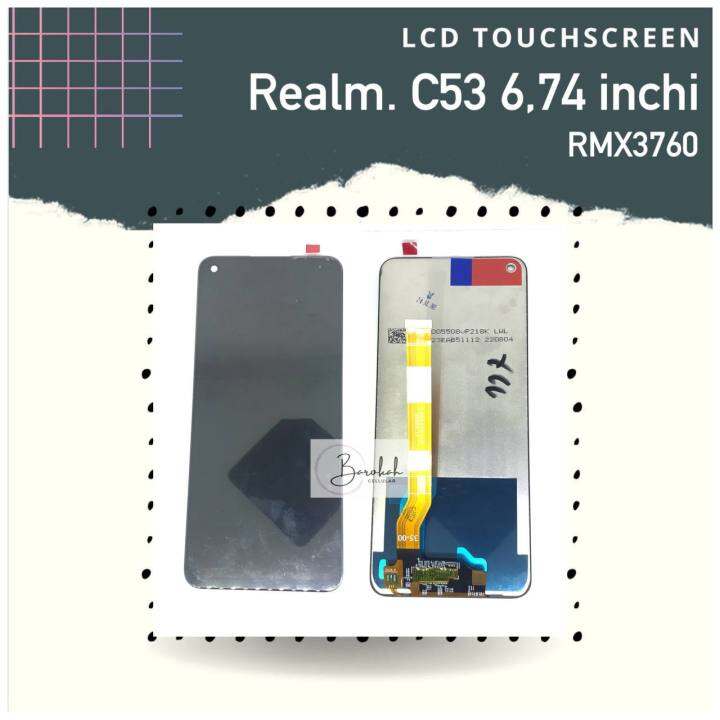 LCD TOUCHSCREEN REALME C53 6,74 INCHI RMX3760 FULLSET | Lazada Indonesia