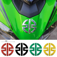 สติกเกอร์ป้องกันรอยขีดข่วน3D โลโก้ของ Kawasaki Ninja ถังเชื้อเพลิงรถมอเตอร์ไซค์สติกเกอร์นุ่มกระจกบังลม