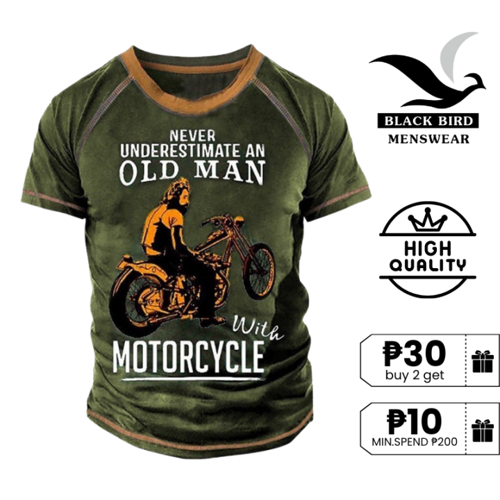 Classic TShirt for men, Vintage clothing, Old school clothing, Retro