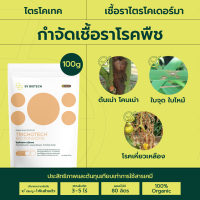 ไตรโคเดอร์มา ป้องกันโรคพืช โรครากเน่าโคนเน่า โรคใบจุด โรคราแป้ง  (Trichotech powder) ขนาด100 g