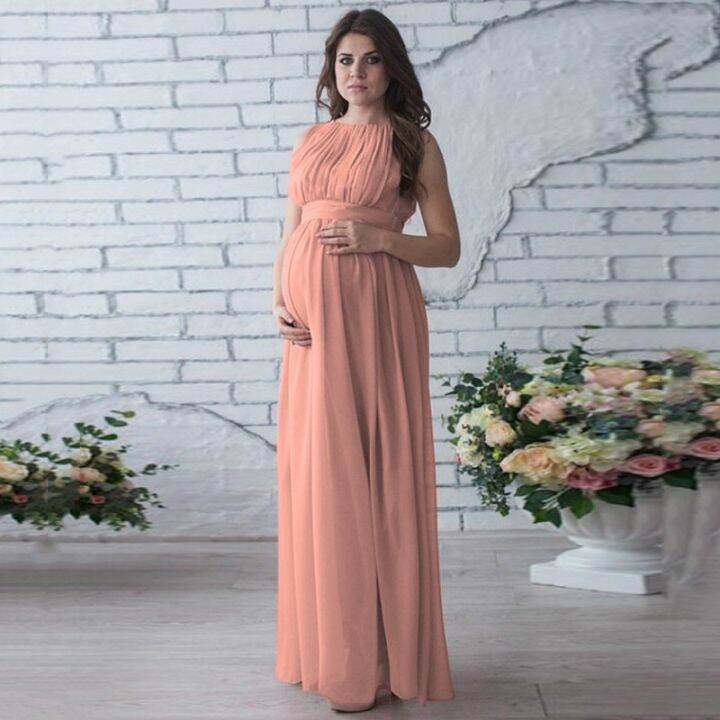 maternity-photography-props-dress-photo-shoot-maxi-maternity-y-chiffon-gown