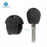 【✱2023 HOT✱】 xian9 Okeytech Fob 2ปุ่มฝาครอบรถยนต์ไม่รวมปลอกกุญแจรถใบพัดสำหรับโฟล์คสวาเกนที่นั่งเจ็ททาโปโลกอล์ฟ