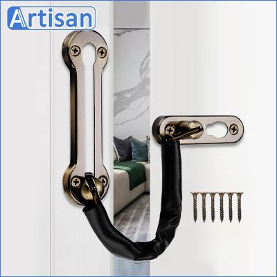 ▤❇☞ Door Chain Stainless Steel Anti-theft Door Lock Chain Hotel Security Lock Security Limiter Door Hardware Security Lock Chain