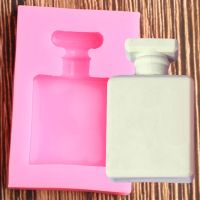 3D Perfume Bottle Silicone Mold Wedding Cake Decorating Tools Cupcake Topper Chocolate Gumpaste Fondant Mould Baking Moulds Bread Cake  Cookie Accesso