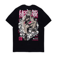 เสื้อยืดคอกลมCod เสื้อยืดแขนสั้นลําลอง พิมพ์ลายกราฟฟิค Jujutsu Kaisen-Ryomen Sukuna แฟชั่นสําหรับผู้ชาย และผู้หญิง S-5XL