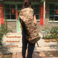 Double Rocker Skateboard Backpack Big Fishboard Land Surfboard Bag Longboard Dance Board Bag Skate Accessories Storage Backpack