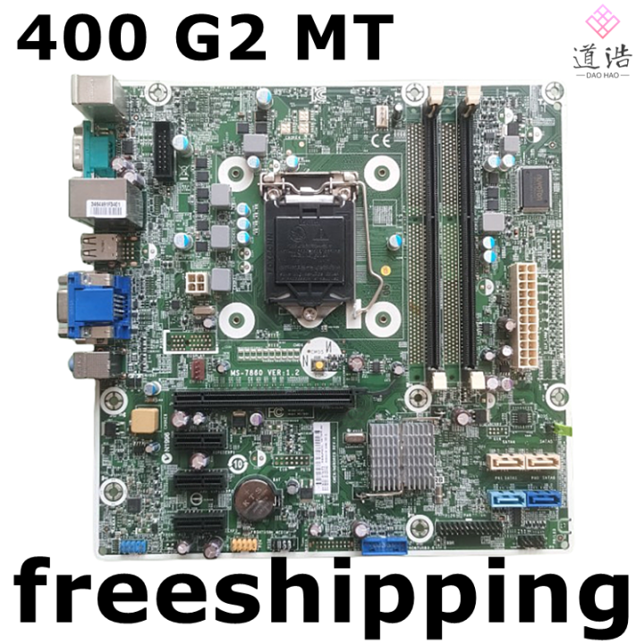 780323-001สำหรับ-hp-prodesk-400-g3-mt-เมนบอร์ด-ms-7860-ver-1-2-718775-002-lga-1150-ddr3เมนบอร์ด100-ทดสอบทำงานอย่างเต็มที่