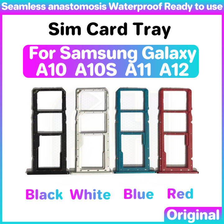 Sim Card Tray Holder For Samsung Galaxy A10 A10S A11 A12 A107 A105 A115 ...