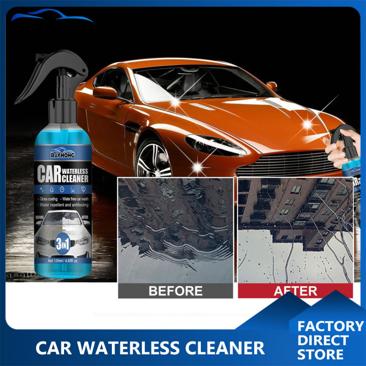 Rayhong Waterless Car Wash | 120ml Ceramic Coating Spray | 3 in 1 High ...