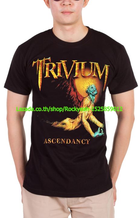 เสื้อวง-trivium-เสื้อร็อค-เสื้อทัวร์-ทริเวียม-ไซส์ยุโรป-rcm1770