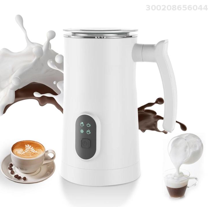 Automatic Milk Frother Electric Cold/hot Milk Steamer Cappuccino Machine  Milk Foamer Frothing Stainless Steel Home Appliances - Milk Frothers -  AliExpress