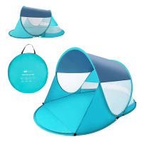 Portable Automatic Baby Beach Sun Shelter Cabana Easy Set Water-resistant &amp; UV Protection Pop Up Shelter Tent