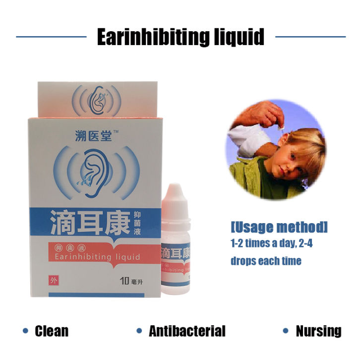 Multiple Ear Drops Otitis Media Killer Solution for Relieving Tinnitus