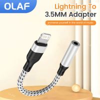 Olaf Adapter Cable For iPhone 14 13 12 11 8 X iPad Pro Male To Female Adapter Lightning To 3.5 MM Jack Cable Headphone Connector Cables