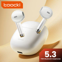 หูฟังบลูทูธไร้สายยี่ห้อ Toocki 5.3ครึ่งอินเอียร์พร้อมจอแสดงผลดิจิตอล/IPX4