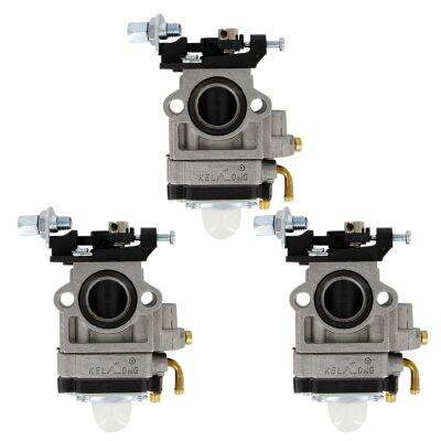 3X Hedge Trimmer Accessories Mower Two-Stroke Carburetor for 40Cc 43Cc 49Cc Engine 2-Stroke Mini Chopper