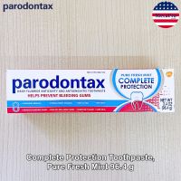 Parodontax™ Complete Protection Toothpaste, Pure Fresh Mint 96.4 g พาโรดอนแทกซ์ ยาสีฟัน ป้องกันฟันผุ เพื่อสุขภาพเหงือกและฟัน