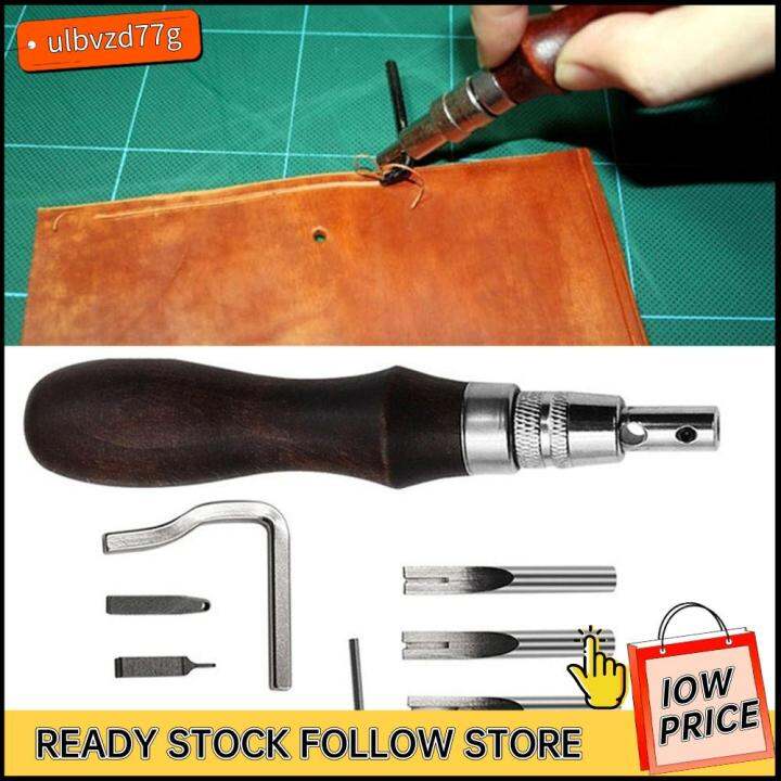 ULBVZD77G 7 In 1 Leather Edge Trimmer Trenching Edge Pressing Leather