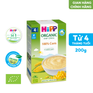 Bột ngũ cốc ăn dặm từ Bắp non HiPP Organic Baby Cereal 100% ngũ cốc hữu cơ