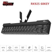 Royal Kludge RK925 Foldable Mini Mechanical Keyboard Portable Wireless Bluetooth Gamer Keyboards for Tablet Laptop Mobile Phone