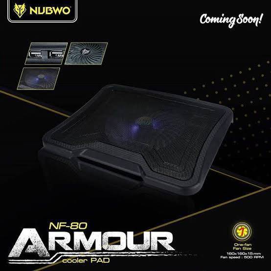 nubwo-nf-80-armour-พัดลมระบายความร้อนโน๊ตบุุ๊ค