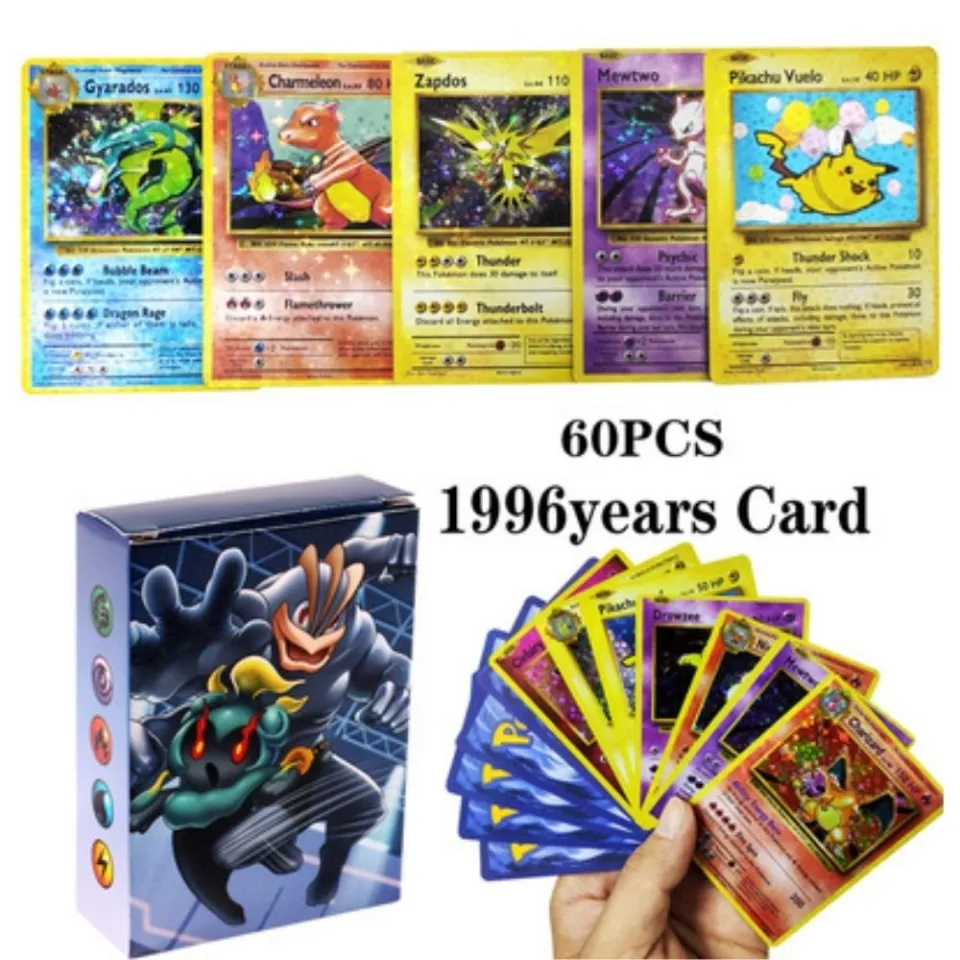 10-60pcs French Pokemon Cards Tag Team Gx V Max Vmax Shining Card