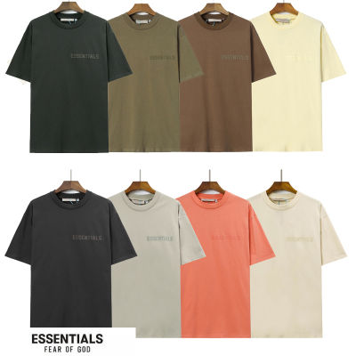 New Arrival Oversize High Quality Circular Loose FG Simple TEE Men Women Cotton Print O-Neck T-shirt Breathable Short Sleeve